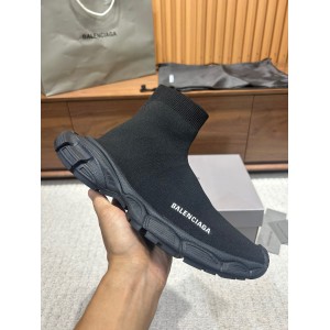 Balenciaga 3XL socks sneakers 36-42 total black Shoes