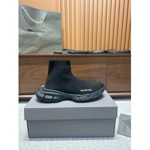 Balenciaga 3XL socks sneakers 36-42 total black Shoes