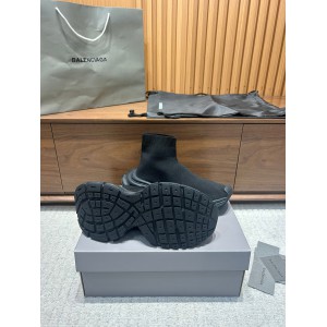 Balenciaga 3XL socks sneakers 36-42 total black Shoes
