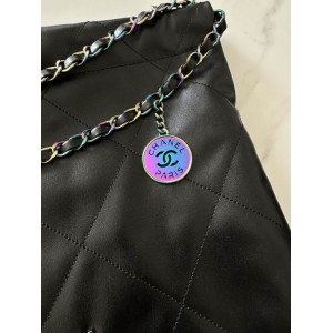 Chanel22 39x42x8cm total black Bags