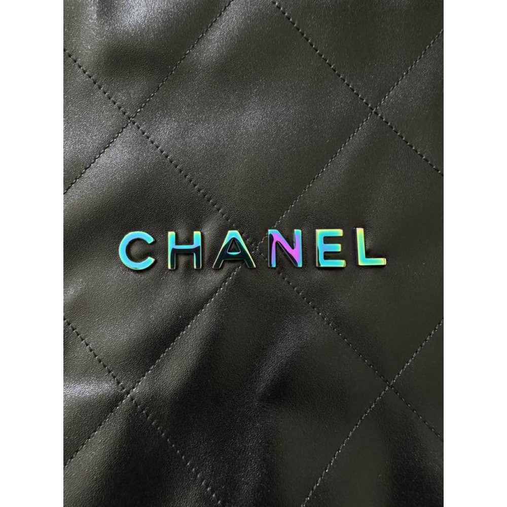 Chanel22 39x42x8cm total black Bags