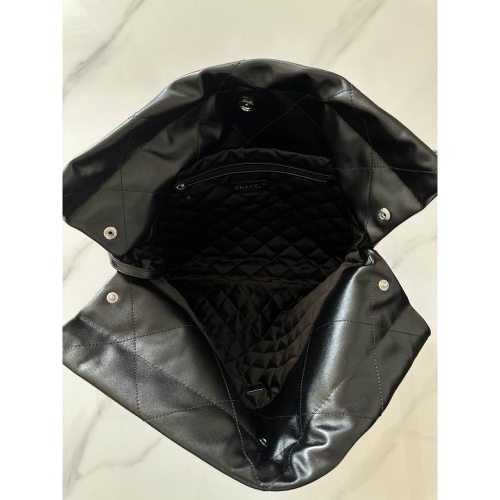 Chanel22 39x42x8cm total black Bags