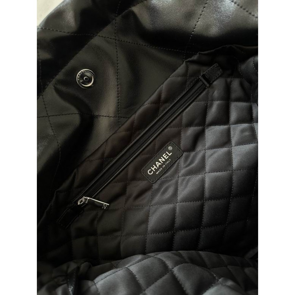 Chanel22 39x42x8cm total black Bags