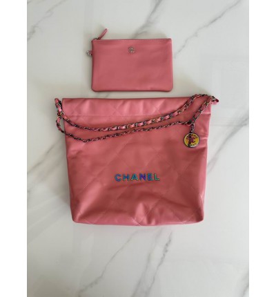 Chanel22 35x37x7cm pink
