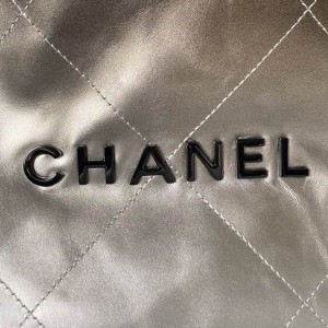 Chanel22 35x37x7cm silver black Bags