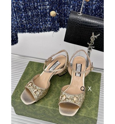 Gucci horsebit sandals 5.5cm