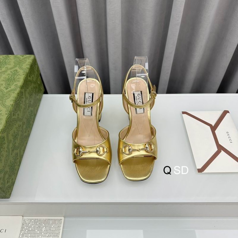 Gucci horsebit sandals 8.5cm