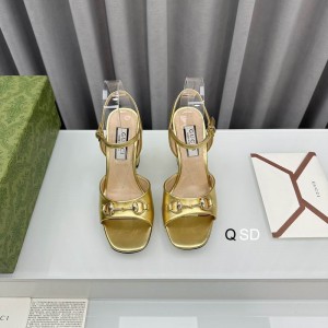 Gucci horsebit sandals 8.5cm