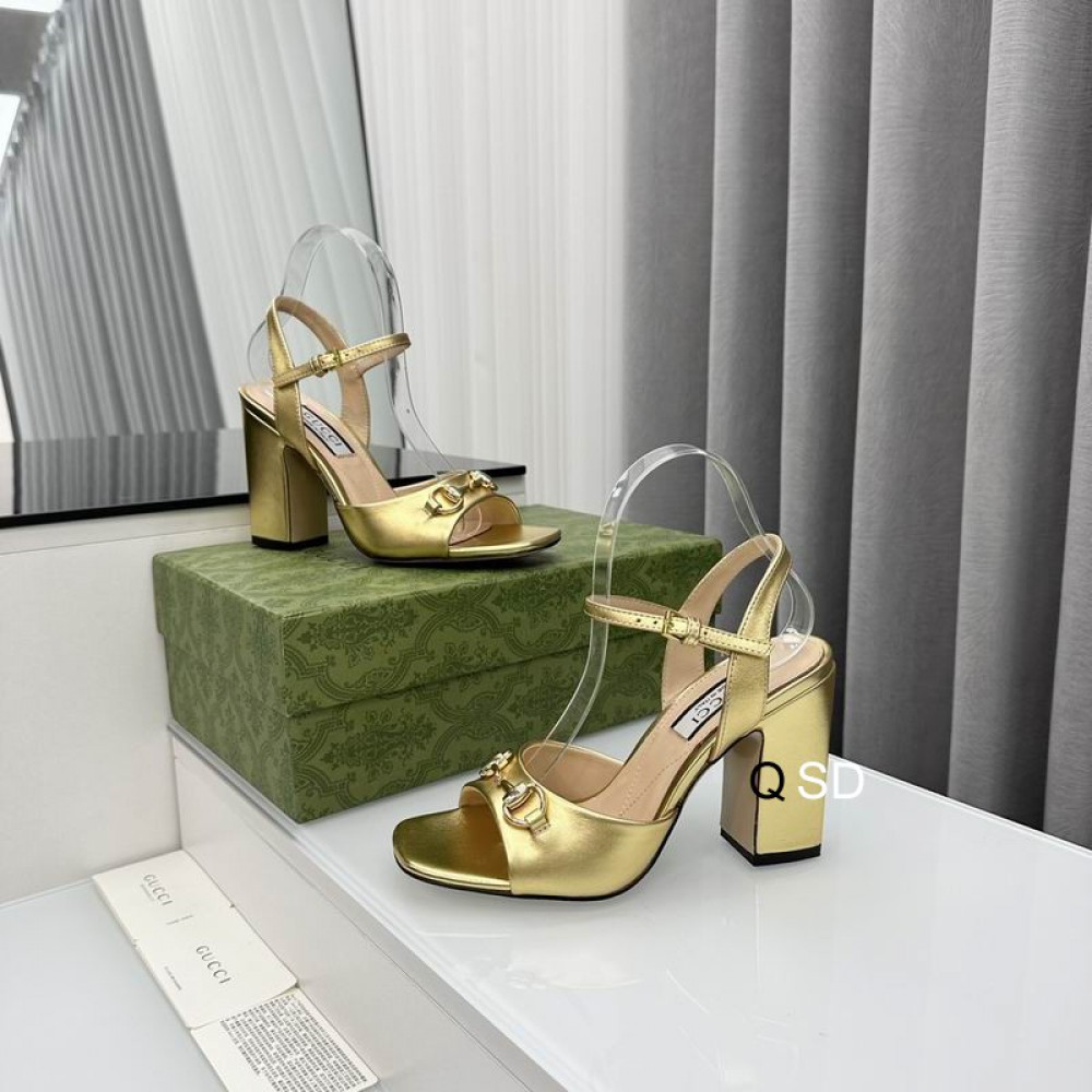 Gucci horsebit sandals 8.5cm