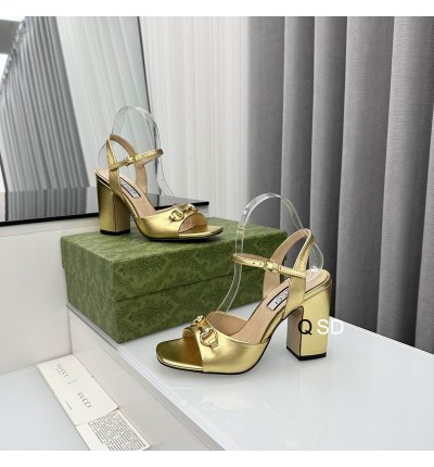 Gucci horsebit sandals 8.5cm