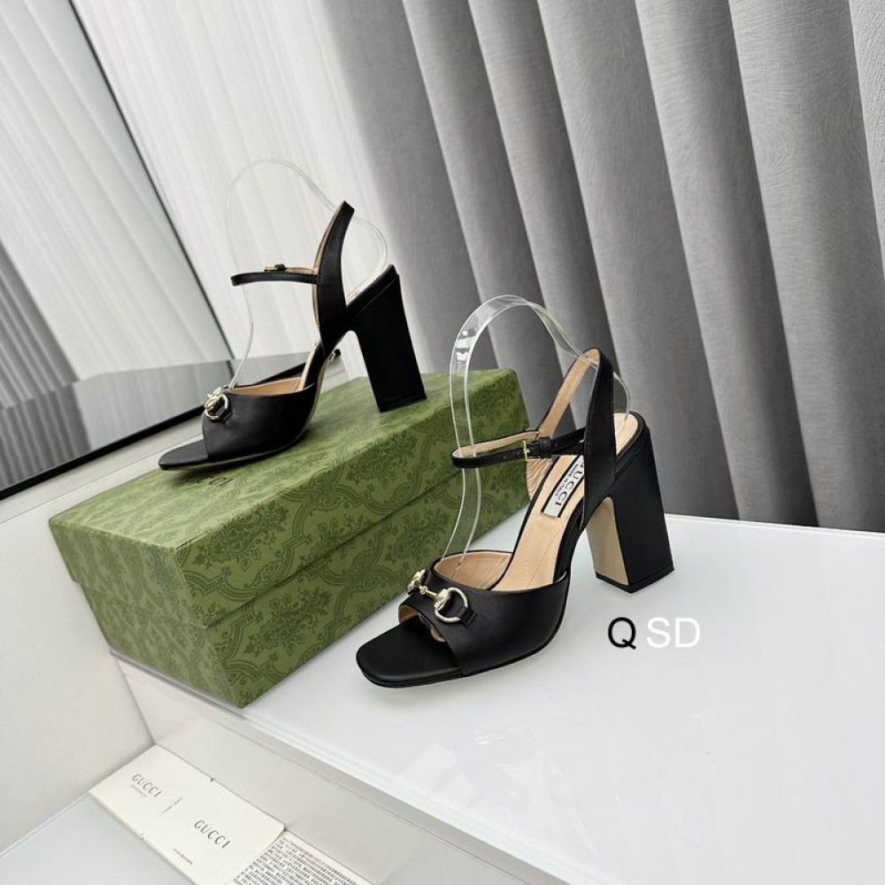 Gucci horsebit sandals 8.5cm