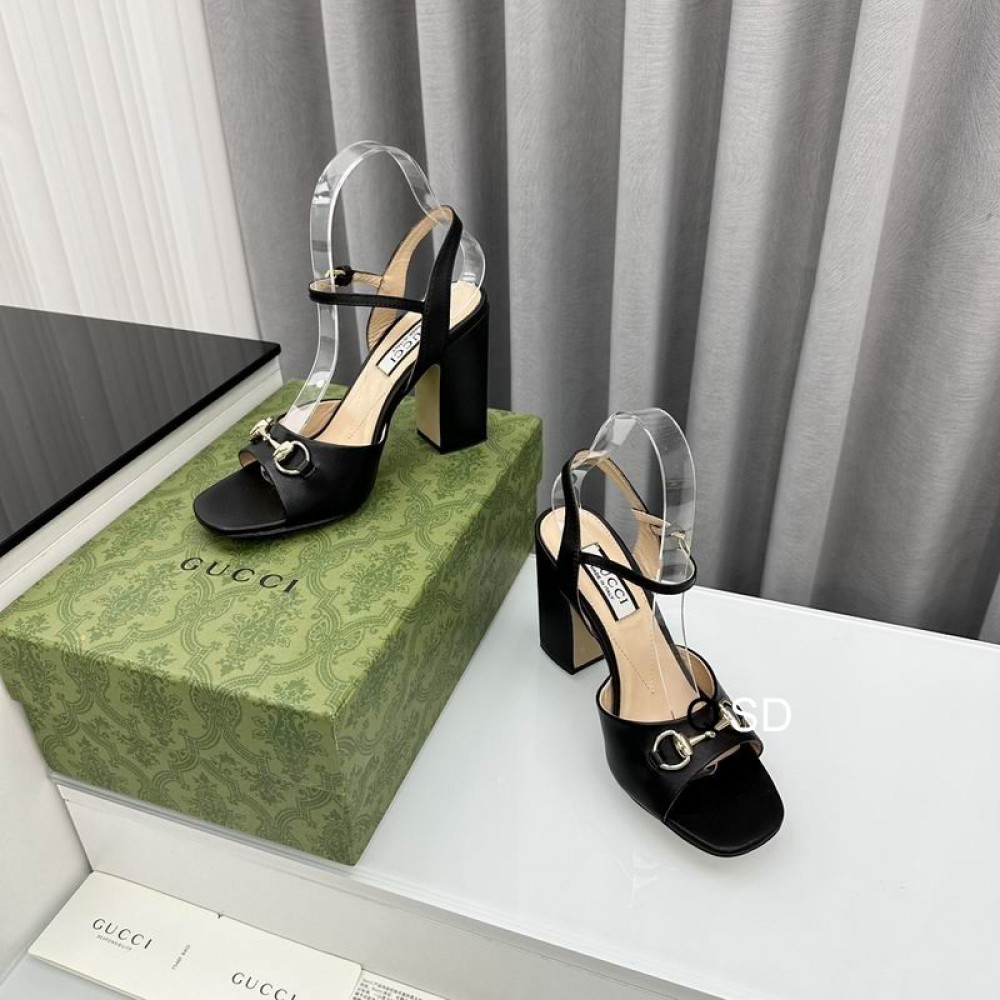 Gucci horsebit sandals 8.5cm