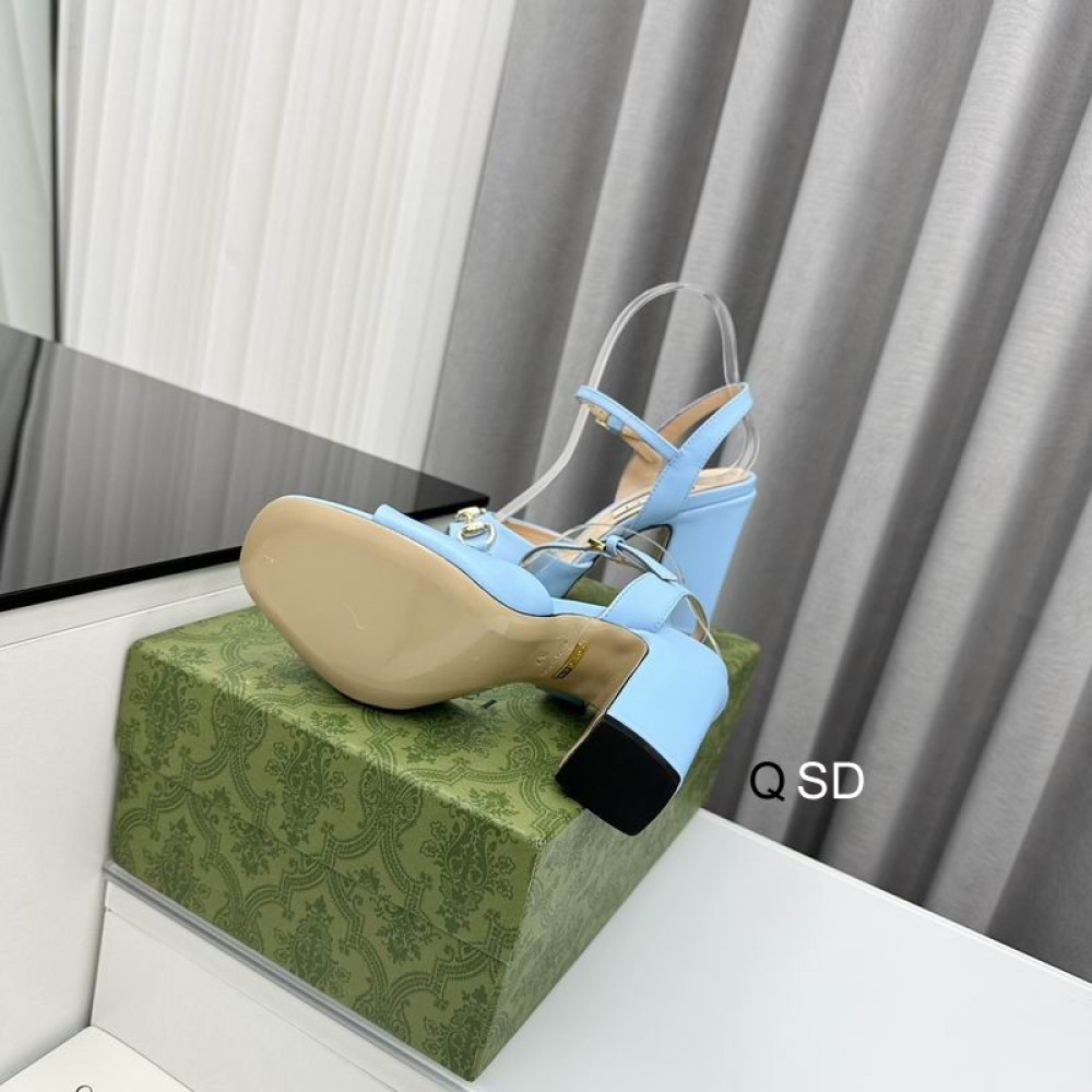 Gucci horsebit sandals 8.5cm