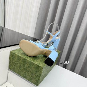 Gucci horsebit sandals 8.5cm