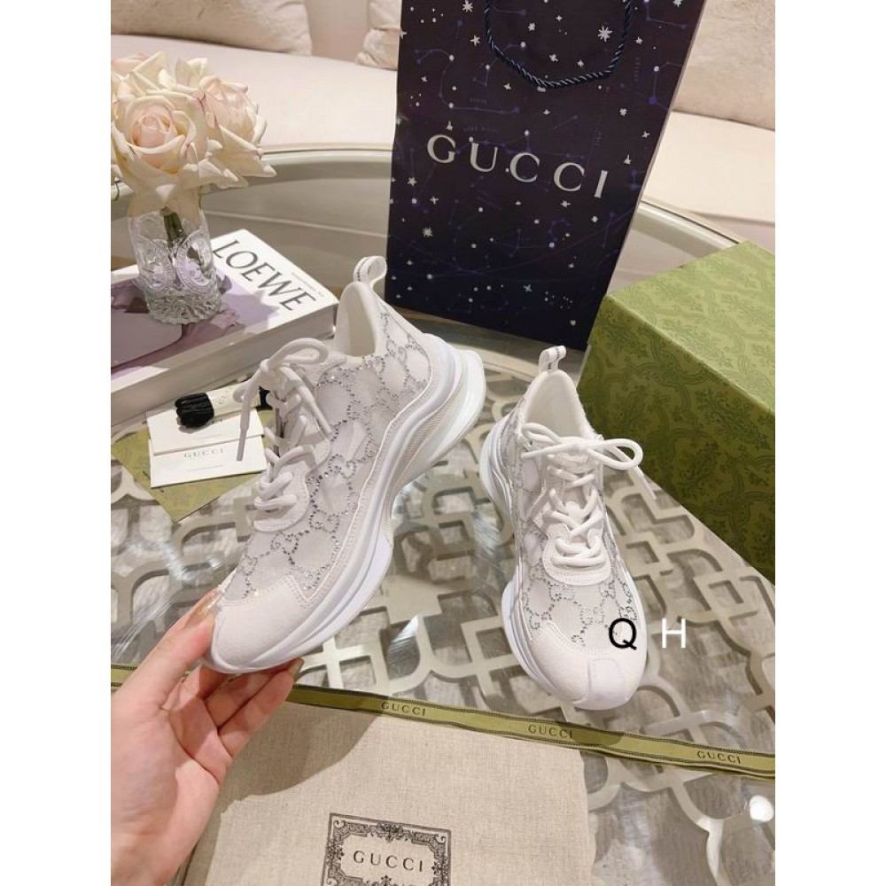 Gucci women sneakers 36-42 white Shoes