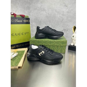 Gucci leather sneakers 36-46 black Shoes