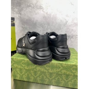 Gucci leather sneakers 36-46 black Shoes