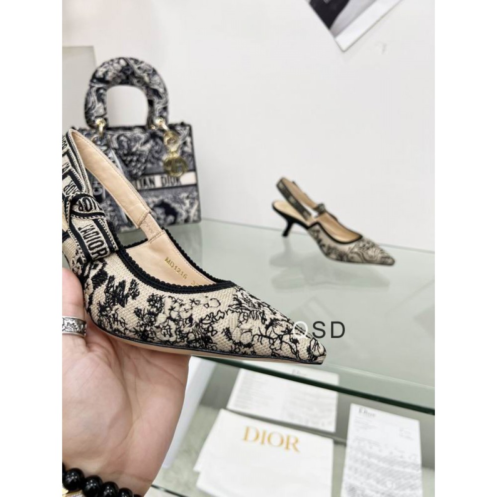 Dior J'Adior Slingback Pump 35-43 6.5cm Shoes