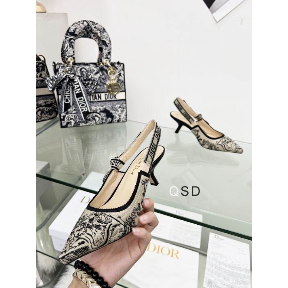Dior J'Adior Slingback Pump 35-43 6.5cm Shoes
