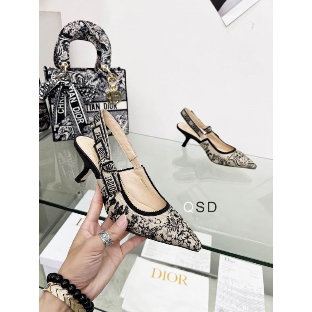Dior J'Adior Slingback Pump 35-43 6.5cm Shoes