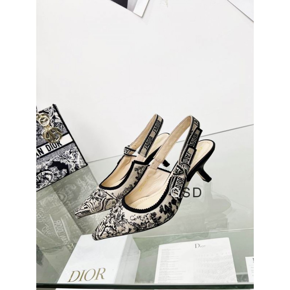 Dior J'Adior Slingback Pump 35-43 6.5cm Shoes