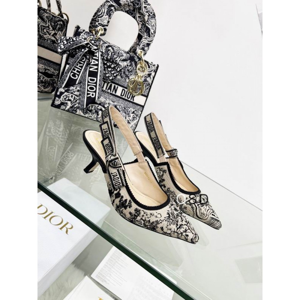 Dior J'Adior Slingback Pump 35-43 6.5cm Shoes