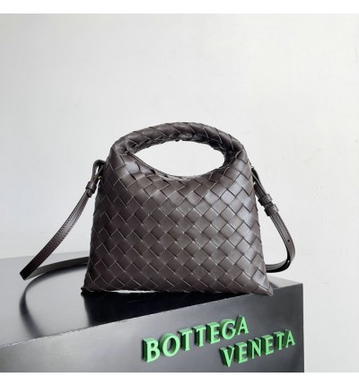 Bottega veneta Hop mini leather bag 25.5x14.5x11cm