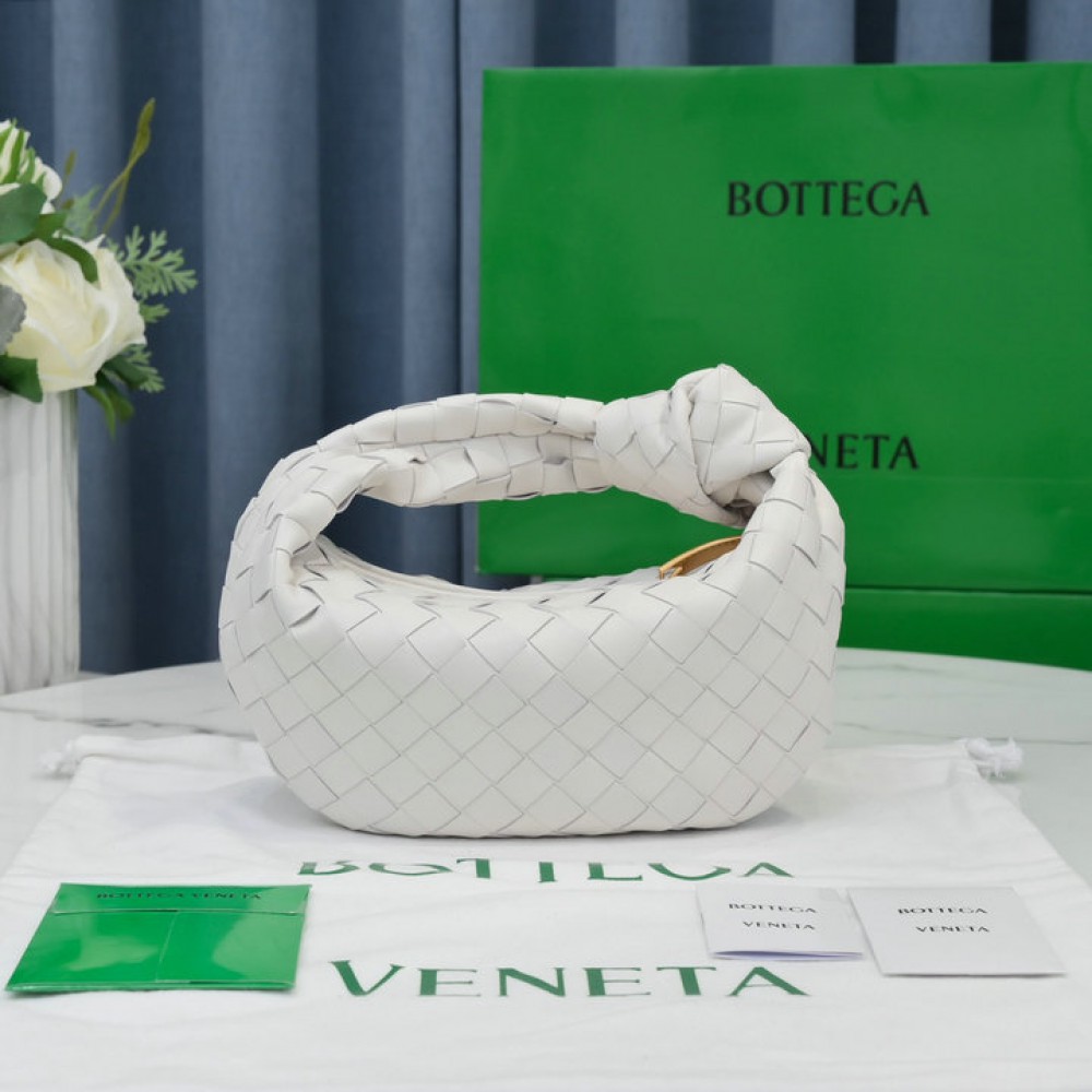 Bottega veneta jodie candy size 23x15x5cm white Bags