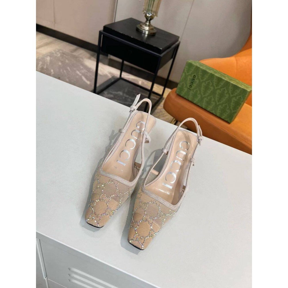 Gucci GG slingback ballet flat 36-42 Shoes