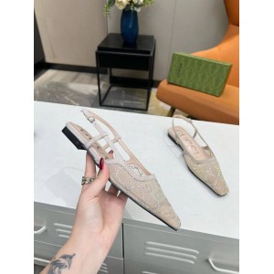 Gucci GG slingback ballet flat 36-42 Shoes
