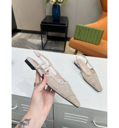 Gucci GG slingback ballet flat 36-42