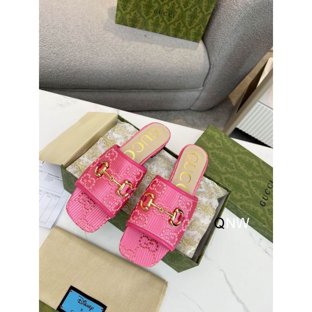 Gucci slides horsebit 36-42 pink Shoes