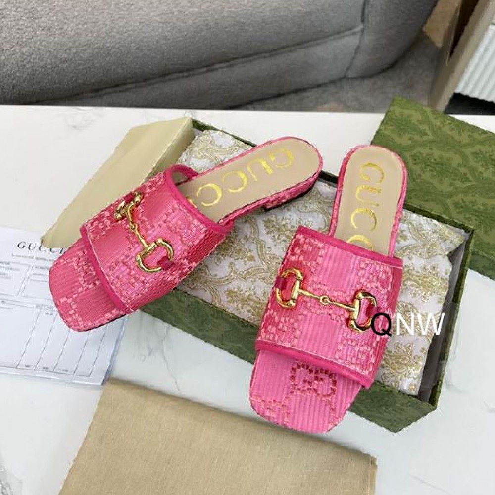 Gucci slides horsebit 36-42 pink Shoes