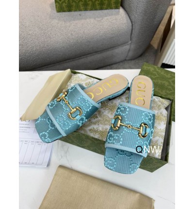 Gucci slides horsebit 36-42 blue