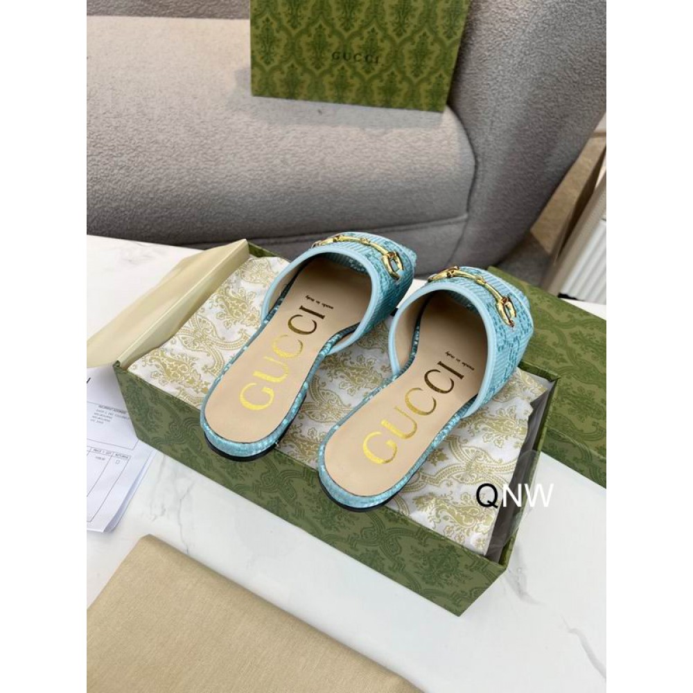 Gucci slides horsebit 36-42 blue Shoes