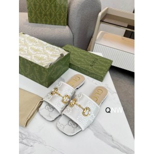 Gucci slides horsebit 36-42 white Shoes