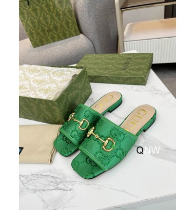 Gucci slides horsebit 36-42 green