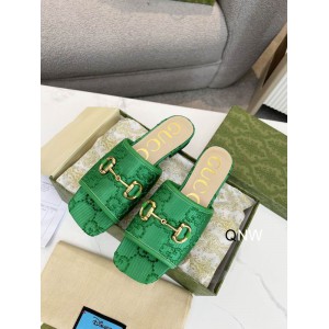 Gucci slides horsebit 36-42 green Shoes