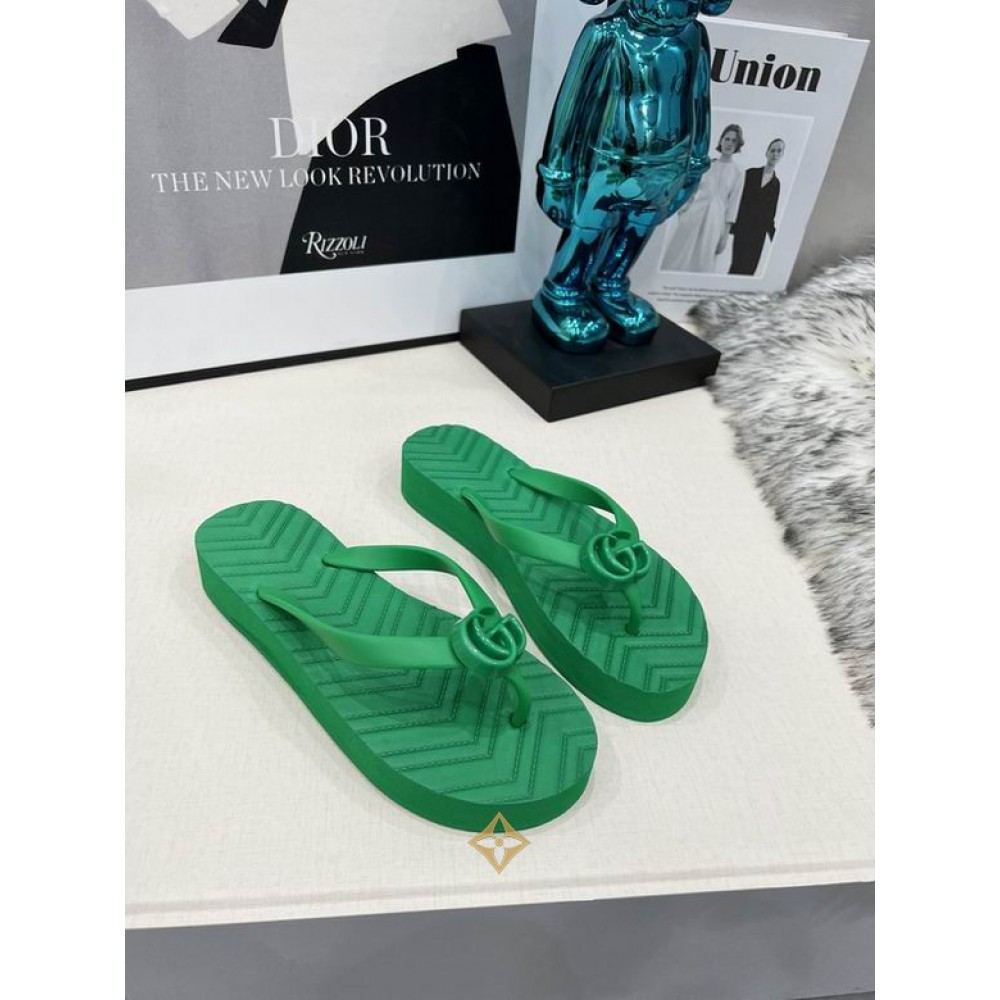 Gucci flip flop 36-44 green blue Shoes