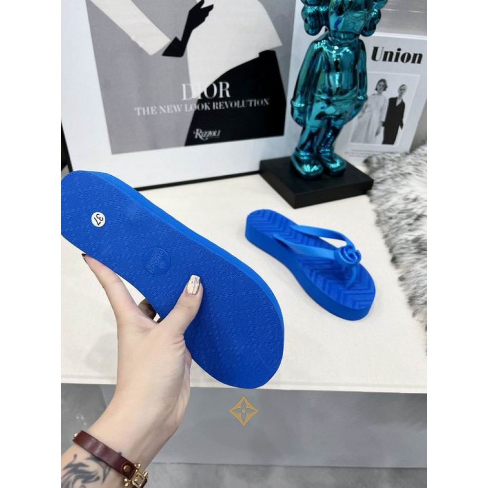 Gucci flip flop 36-44 green blue Shoes