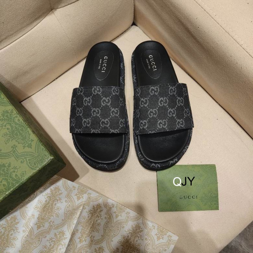 Gucci GG canvas platform slides 36-44 Shoes