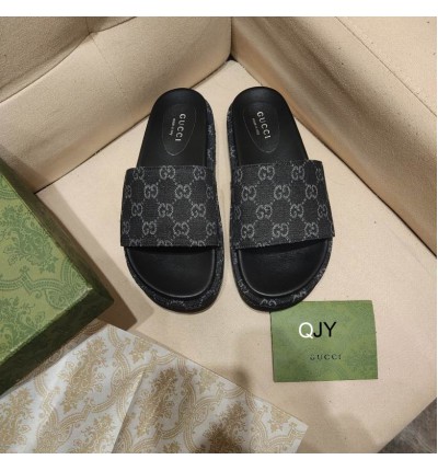 Gucci GG canvas platform slides 36-44