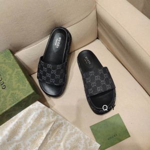 Gucci GG canvas platform slides 36-44 Shoes
