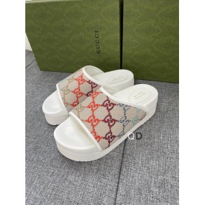 Gucci GG canvas platform slides 36-44 Shoes