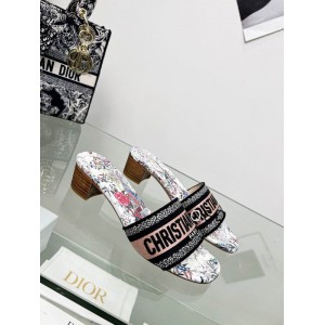 Dior D way heeled slide 3.5cm Shoes