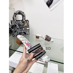 Dior D way heeled slide 3.5cm Shoes