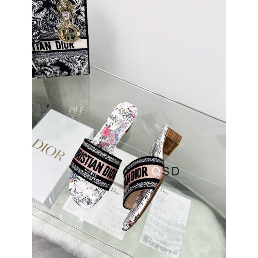 Dior D way heeled slide 3.5cm Shoes