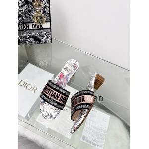 Dior D way heeled slide 3.5cm Shoes