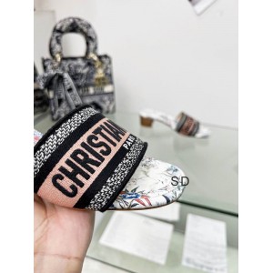 Dior D way heeled slide 3.5cm Shoes