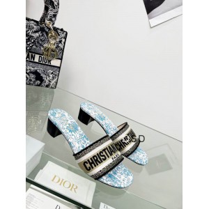 Dior D way heeled slide 3.5cm Shoes